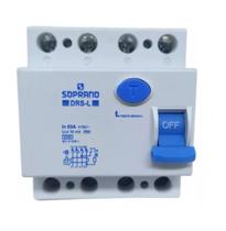 Interruptor diferencial residual (dr) tetrapolar - drs4 - 63a soprano