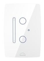 Interruptor Dimerizável WiFi Touch Dimmer 2 Botões Branco
