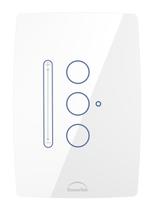 Interruptor Dimerizável WiFi Touch Dimmer 3 Botões Branco