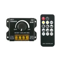 Interruptor Dimmer De Luz De Tira LED Sem Fio 30A Com Controlador RF Para Luzes De Fita 5050 SMD COB