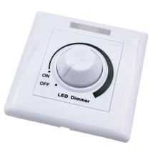 Interruptor Dimmer De Luz LED Ajustável Com Botão Rotativo Controlador De Brilho Estrutura Plástica