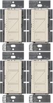 Interruptor Dimmer Inteligente Lutron Caseta PD-6WCL-LA 150W Kit com 4 Unidades 120V