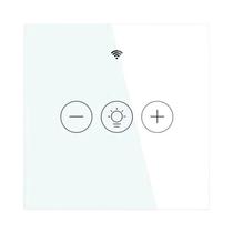 Interruptor Dimmer Inteligente WiFi Sem Fio Com Controle Por Toque E Voz Compatível Com Alexa E