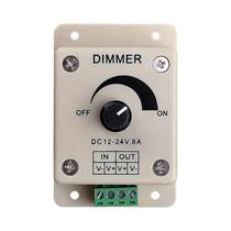 Interruptor Dimmer LED Ajustável 12V-24V 30A 360W Regulador De Voltagem Para Controle De Iluminação Interruptor Dimmer LED Ajustável 12V-24V 30A 360W Regulador De Voltagem Para Controle De Iluminação