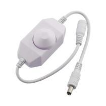 Interruptor Dimmer LED Branco E Preto 5V DC Cabo De Extensão USB Fêmea Para Macho Para Luzes De Fita