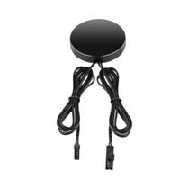 Interruptor Dimmer LED Com Sensor De Toque Em Madeira De 25mm Para Luzes Reguláveis De 12V-24V 60W