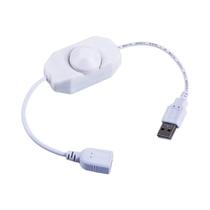 Interruptor Dimmer LED Manual Sem Escalonamento 5V USB Com Botão Para Controle De Brilho De Luzes De