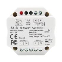 Interruptor Dimmer LED Sem Fio RF 220V 24G R11 Triac AC 230V Para Lâmpada LED