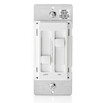Interruptor Dimmer para Ventilador de Teto Leviton 66DF-10W Branco Interruptor Dimmer para Ventilador de Teto Leviton 66DF-10W Branco