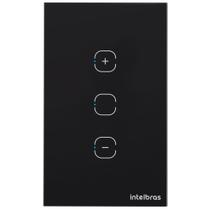 Interruptor Dimmer Smart Wi-Fi Touch 1 Tecla EWS 1101 Preto Intelbras Interruptor Dimmer Smart Wi-Fi Touch 1 Tecla EWS 1101 Preto Intelbras