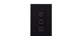 Interruptor Dimmer Smart Wi-Fi Touch Intelbras EWS 1101 Preto