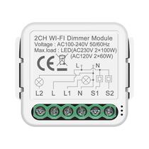 Interruptor Dimmer WiFi Inteligente Tuya ZigBee Controle Bidirecional Alexa Google Home Interruptor