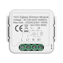 Interruptor Dimmer WiFi Inteligente Tuya ZigBee Interruptor Regulável Suporta Controle De 2 Vias