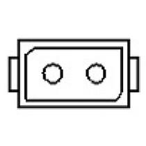 Interruptor do pedal da embreagem Corsa 2002 a 2012