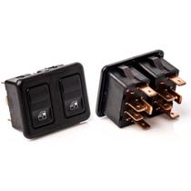 Interruptor do vidro elétrico duplo Dian Santana 1993 a 1996 Interruptor do vidro elétrico duplo Dian Santana 1993 a 1996