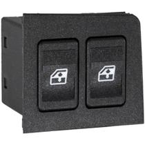 Interruptor do vidro elétrico duplo Fiat Uno 1987 a 2003