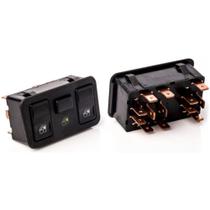 Interruptor do vidro elétrico duplo Vw Gol 1997 a 1999