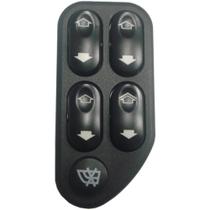 Interruptor do vidro elétrico quadruplo Dian Fiesta 2002 a 2014 Interruptor do vidro elétrico quadruplo Dian Fiesta 2002 a 2014