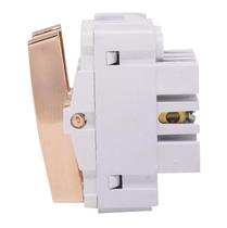 Interruptor Duplo 1 Simples + 1 Paralelo Ouro Rose Rose Gold NOVARA Interruptor Duplo 1 Simples + 1 Paralelo Ouro Rose Rose Gold NOVARA