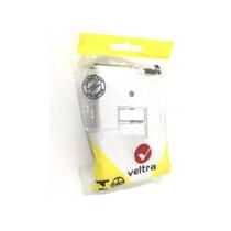 Interruptor Duplo C/Placa Cega 122100 10A / 250V Veltra