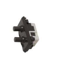 Interruptor Duplo Cinza do Refrigerador brastemp W10471976