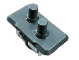 Interruptor Duplo Cinza Geladeira Brastemp Bre50 Bre80 Bru49 Brm47 W10471976 Emicol