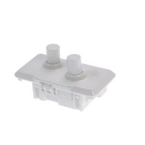 Interruptor Duplo da Porta do Refrigerador Brastemp e Consul branco - W10471975