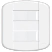 Interruptor Duplo Fame - 3910 Blanc