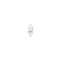 Interruptor Duplo Paralelo + Tomada 2P+T 10a/250v Blanc