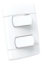 Interruptor Duplo Simples 10A Neo