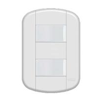 Interruptor Duplo Simples 16A 250V Fame Blanc+ 3910 - 2 Teclas Brancas Interruptor Duplo Simples 16A 250V Fame Blanc+ 3910 - 2 Teclas Brancas