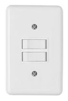 Interruptor Duplo Simples+Paralelo 6A 250V Branco Ilumi 2023