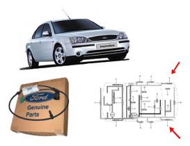 Interruptor E Chicote De Advertencia Do Freio Traseiro ( Mondeo 2002 A 2005 ) - 1S7T2B325BH Interruptor E Chicote De Advertencia Do Freio Traseiro ( Mondeo 2002 A 2005 ) - 1S7T2B325BH