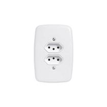 Interruptor e Tomada Pluzie linha Ideale 10A 20A 4x2