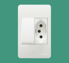 Interruptor E Tomada Sistema Externo 1st 2p+t 20a Fame