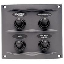 Interruptor eletrônico BEP 900-4WP Painel impermeável cinza 7x11x10 cm Interruptor eletrônico BEP 900-4WP Painel impermeável cinza 7x11x10 cm