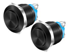 Interruptor eletrônico DAIERTEK 12V 19mm com botão de pressão impermeável Interruptor eletrônico DAIERTEK 12V 19mm com botão de pressão impermeável