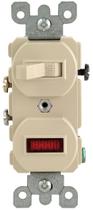 Interruptor eletrônico Leviton 105-5226-ISP Lighted Pilot 15A 125V
