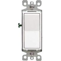 Interruptor eletrônico Leviton 107-5603-2WS de 3 vias branco