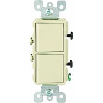 Interruptor eletrônico Leviton R51-05634-0IS 15 Amp Ivory Interruptor eletrônico Leviton R51-05634-0IS 15 Amp Ivory