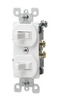 Interruptor eletrônico Leviton R62-05241-0WS de 3 vias branco Interruptor eletrônico Leviton R62-05241-0WS de 3 vias branco