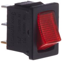Interruptor Eletrônico ダイヤモンド A623C Mini Rocker Vermelho 12V Interruptor Eletrônico ダイヤモンド A623C Mini Rocker Vermelho 12V