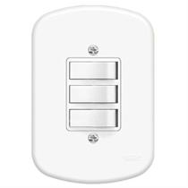 Interruptor Embutir 3 Paralelas Com Placa Série Blanc - 0657 - Fame Interruptor Embutir 3paralelas C-p Sb Fa 657 Fame Interruptor Embutir 3 Paralelas Com Placa Série Blanc - 0657 - Fame Interruptor Embutir 3paralelas C-p Sb Fa 657 Fame
