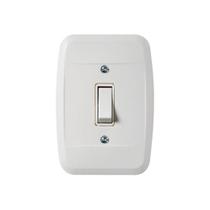 Interruptor Embutir C/Placa Branca - Pezzi Paralelo