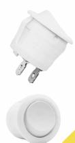Interruptor embutir para moveis 10a bivolt branco Interruptor embutir para moveis 10a bivolt branco