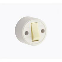 Interruptor Externo Fame Redondo Cinza 1 Simples