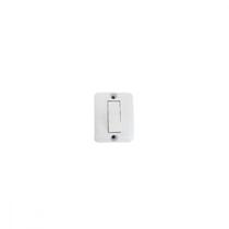 Interruptor Externo Lorenzetti Retangular Branco 1063-B-N