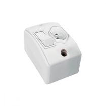 Interruptor Externo Perlex Retangular Branco 1 Simples+Tomada 10A 170/11Brc/10 - Kit C/10 Interruptor Externo Perlex Retangular Branco 1 Simples+Tomada 10A 170/11Brc/10 - Kit C/10