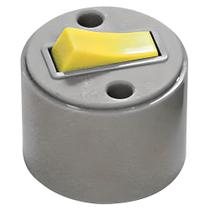 Interruptor Externo Simples Cinza 1080 - Perlex