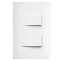 Interruptor Fame 2 Teclas Distanciadas - 2904 Evidence